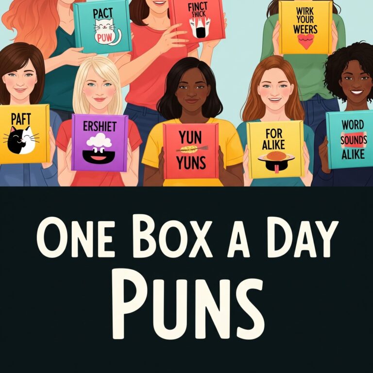 one box a day puns