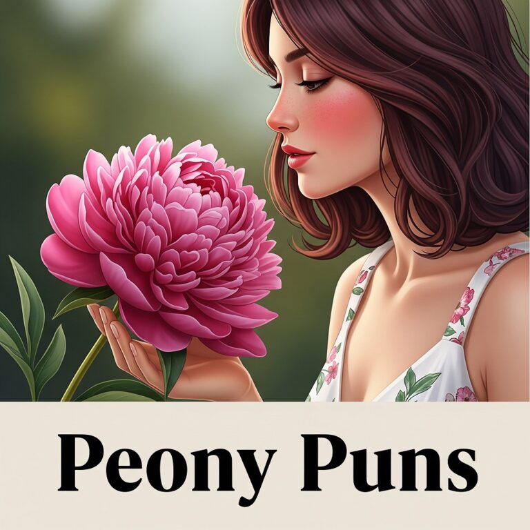 Peony Puns