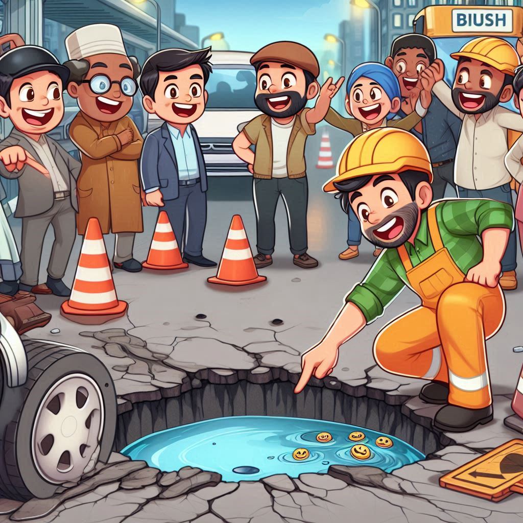 Funny Pothole Puns