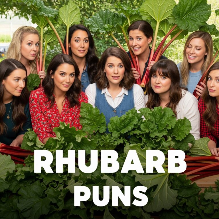 Rhubarb Puns