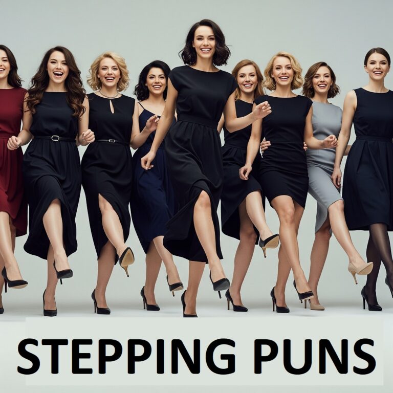 stepping puns