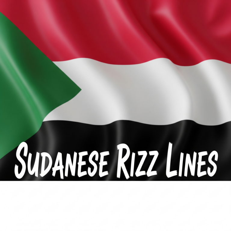 Sudanese Rizz Lines: Flirting with Cultural Flavor