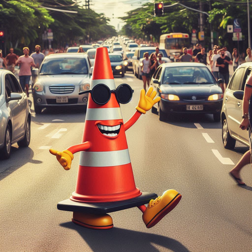 Cool Traffic Cone Puns