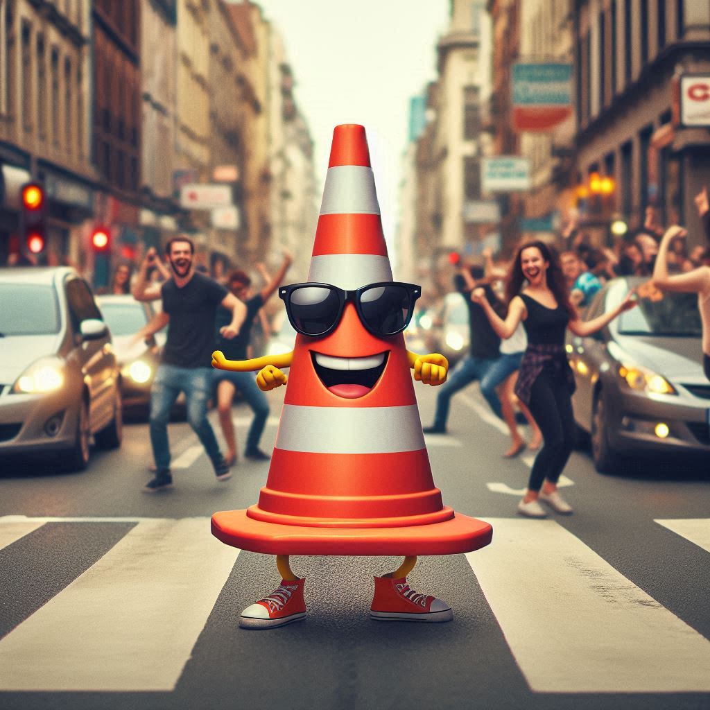 Situational Traffic Cone Puns