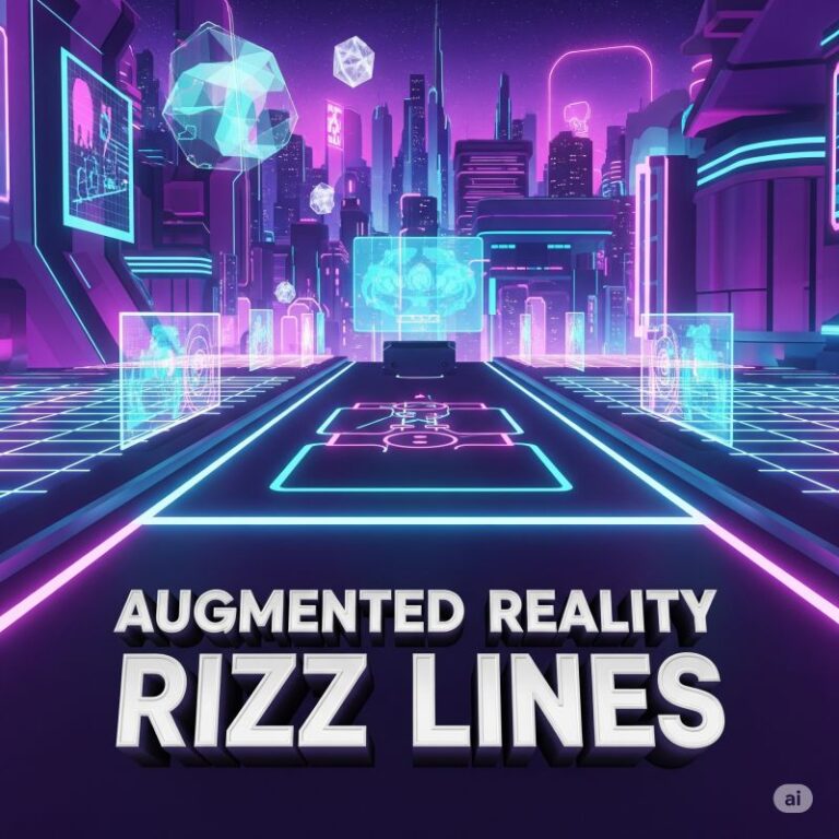 Augmented Reality Rizz Lines